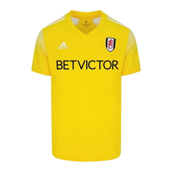 Tailandia Camiseta Fulham 2ª Kit 2020 2021 Amarillo